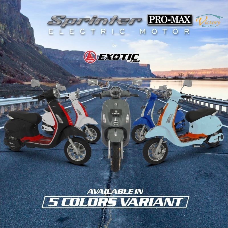 Sepeda Motor Listrik Exotic Sprinter Pro Max