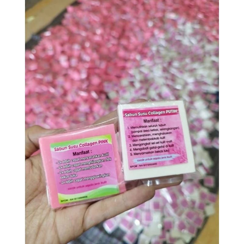 sabun susu collagen viral / sabun susu collagen BPOM original
