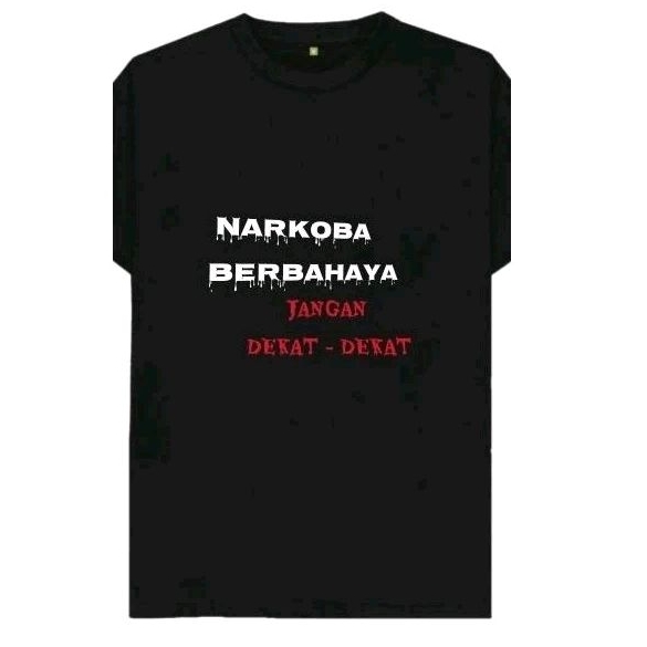 kaos anti narkoba