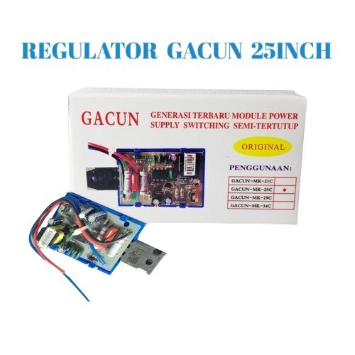 REGULATOR GACUN TV 25-INCH GACUN TV 25"