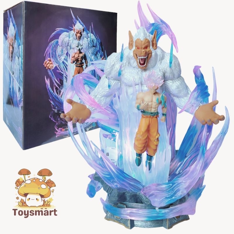 Action Figure Dragonball Goku Ultra Instinct Great Oozaru Putih Anime Dragon Ball