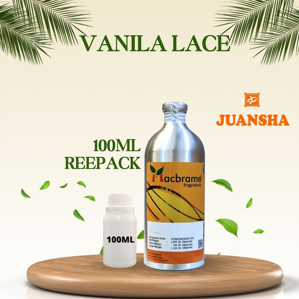 BIBIT PARFUM MURNI||VANILA LACE||VICTORIA VANILA LACE||MACBRAME||REPACK