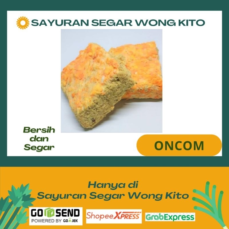 

Oncom 1 Bungkus - Sayuran Segar Wong Kito