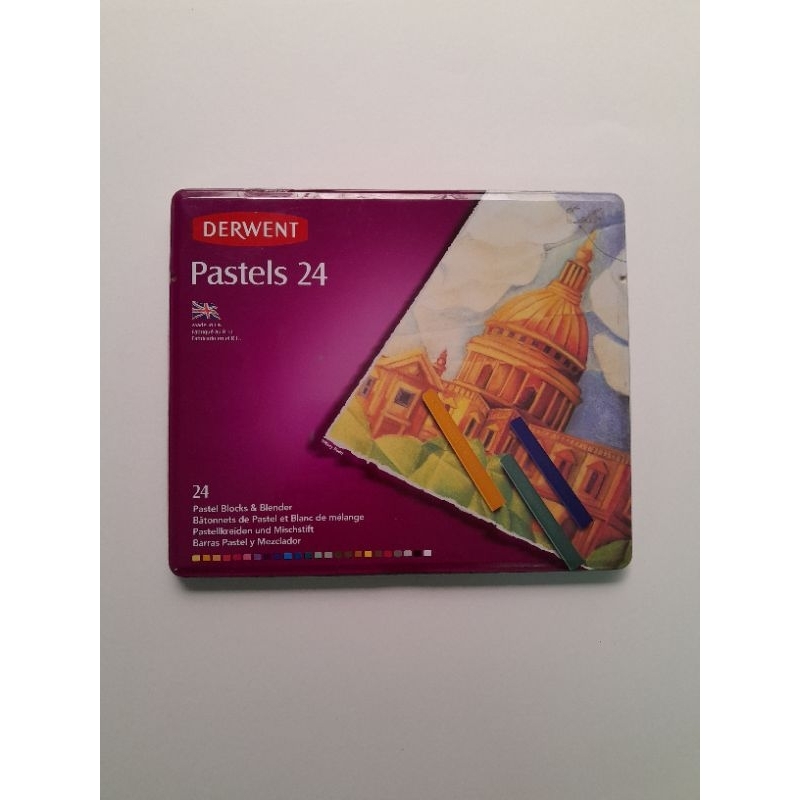 

Soft pastel DERWENT 24 warna