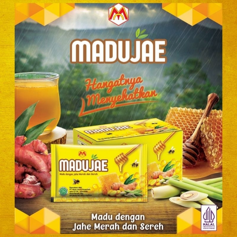 

Madu Jae by Madu Nusantara | 1 Box Isi 10 Sachet