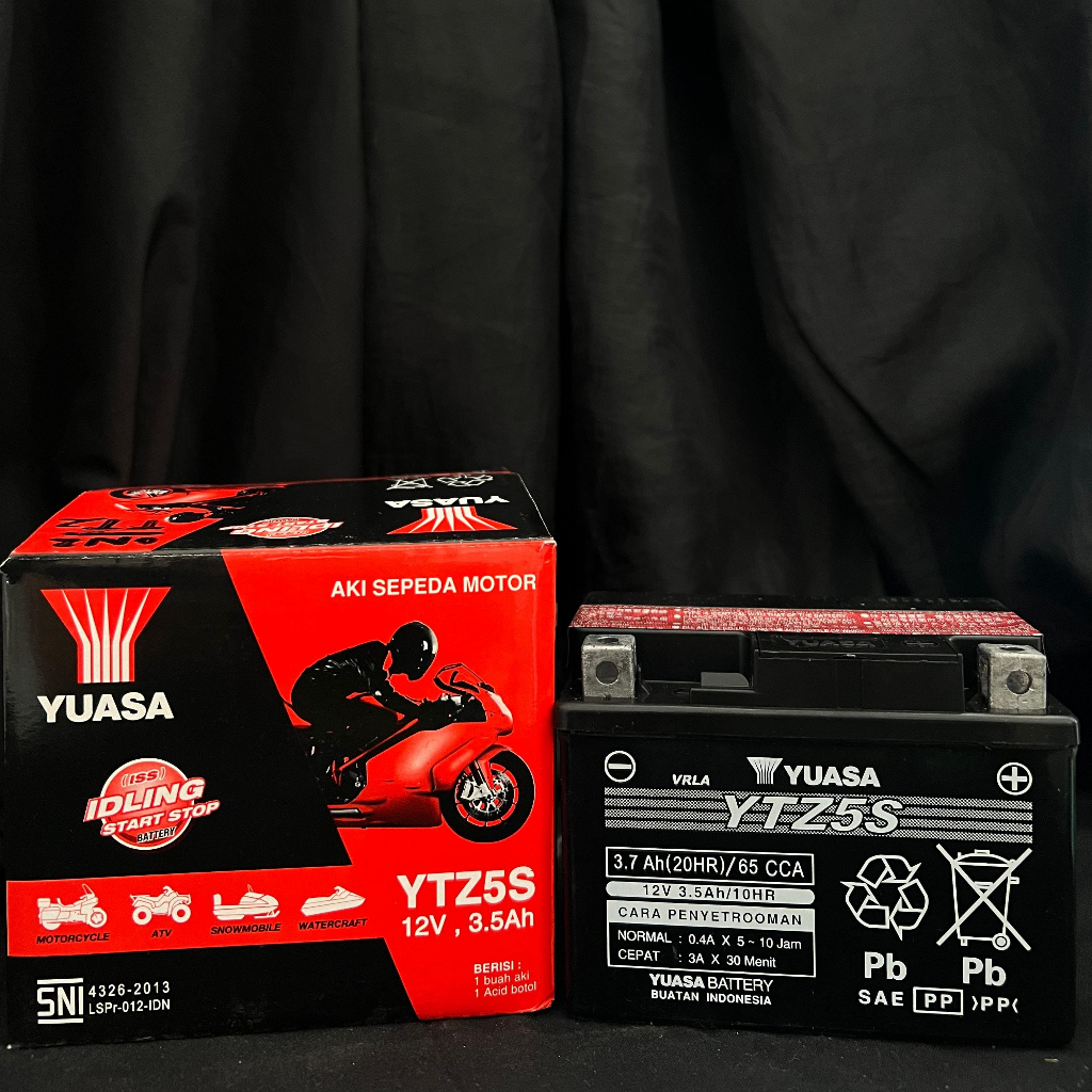 AKI YUASA YTZ5S/ AKI MOTOR VARIO 110, MIO SOUL GT, BEAT, VIXION