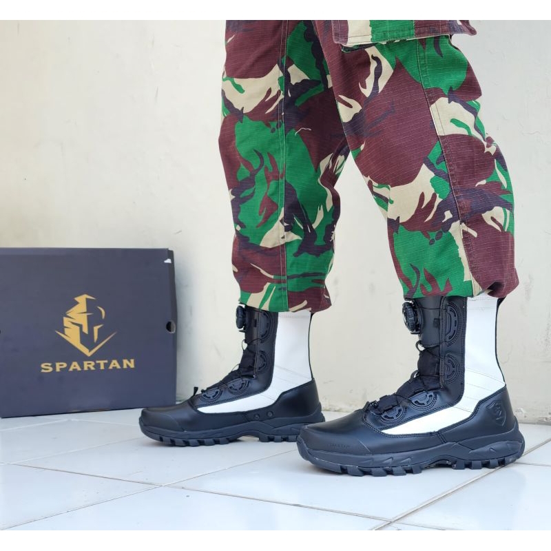 SEPATU PDL TALI PUTAR PROVOST TNI SPARTAN