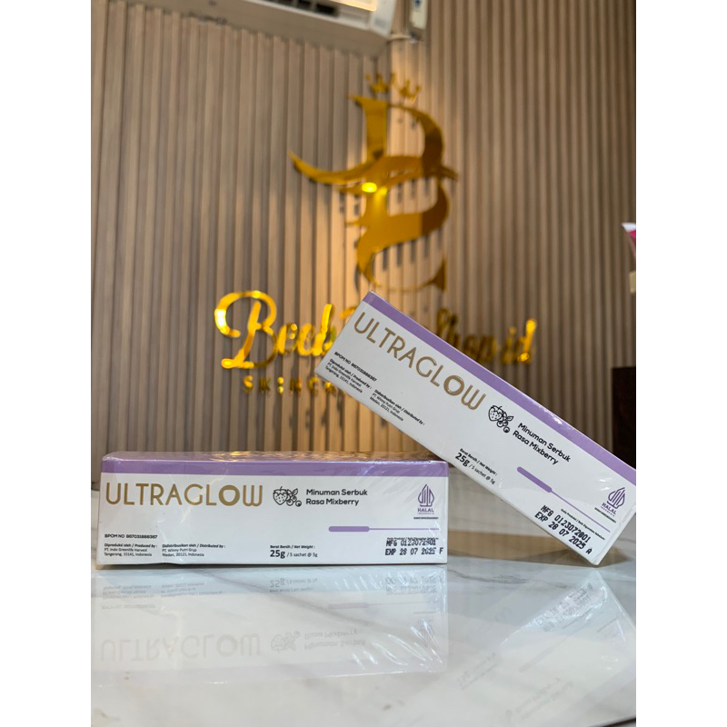 ULTRAGLOW COLLAGEN DRINK for BREAST ISI 5SACHET MIXBERRY