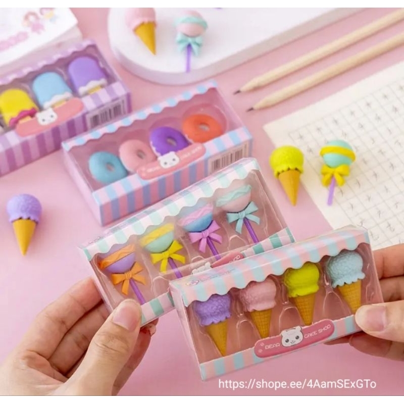 

Toserba Gemilang Jaya _ Penghapus Series Set Eraser Lucu Penghapus Pensil Perlengkapan Sekolah ATK