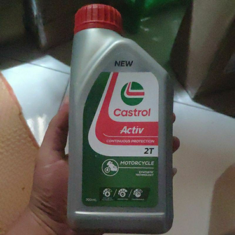 castrol oli samping 2t low smoke