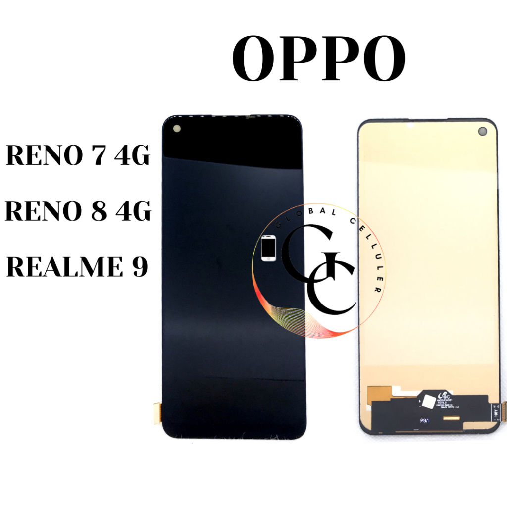 Lcd Oppo A78 4G Reno 7 4G 7 5G 8T 8 4G 8 5G 7 SE Realme 9 4G 9 Pro Plus 10 4G 11 4G F21 PRO 4G F21S 
