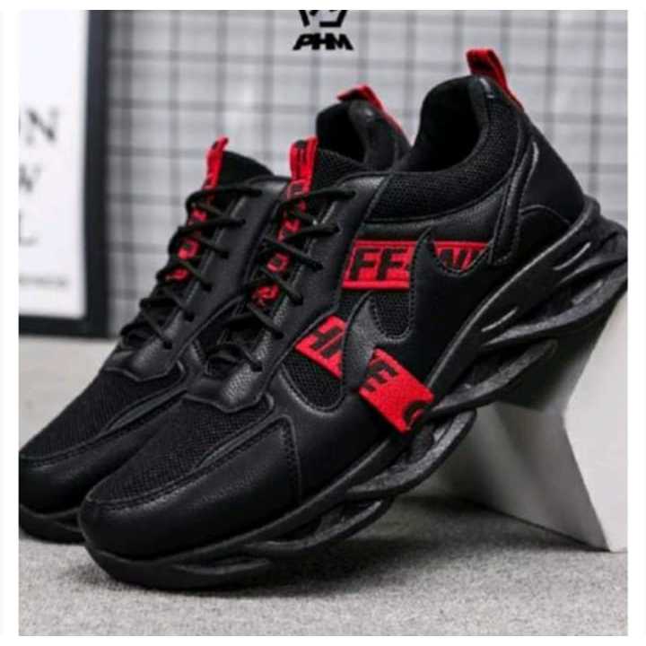 AJN-sepatu sneakers cowok versi Korea baru dari tren sepatu pria olahraga kasual