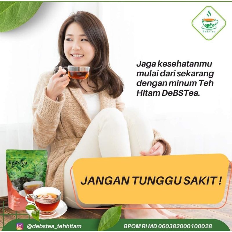 

Teh hitam Debsttea D bestea 110 gr premium