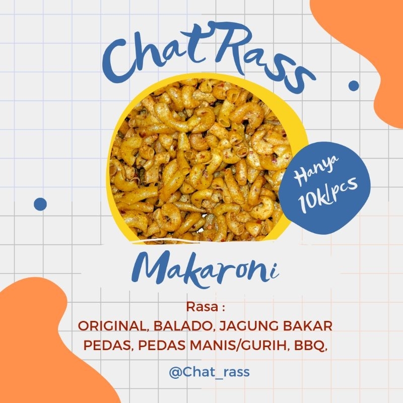 

makaroni kering pedas banyak rasa