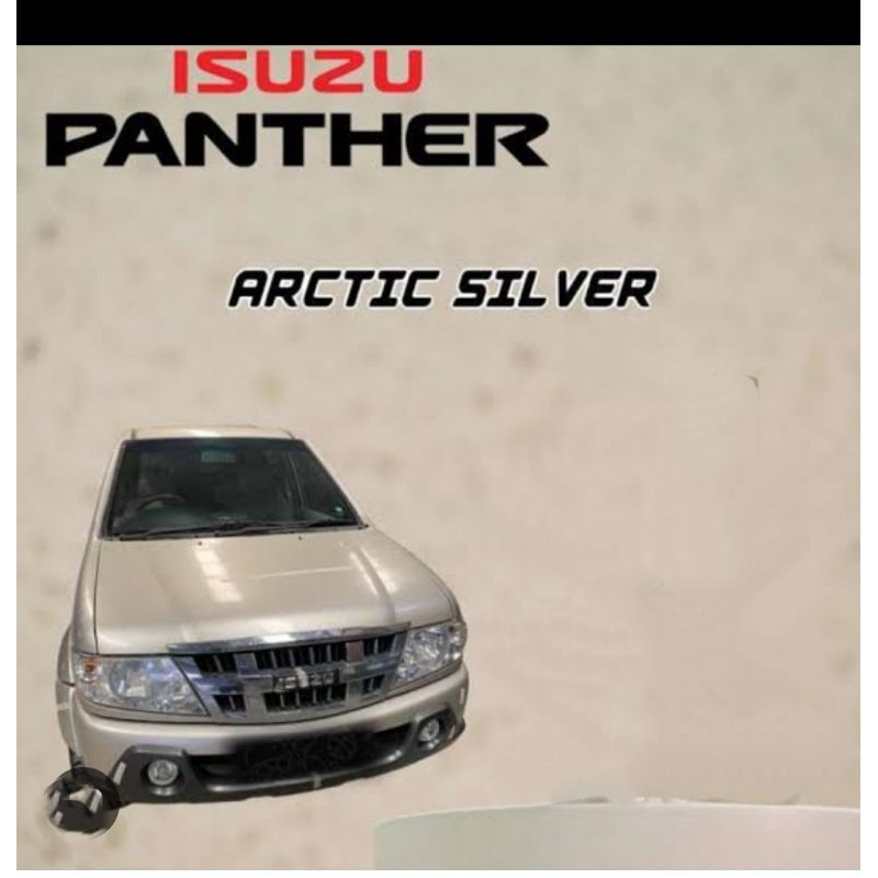 CAT DUCO MITSUBISHI PANTER ARTIC SILVER CAT GOLD KE SILVERAN CAT PU 1KG