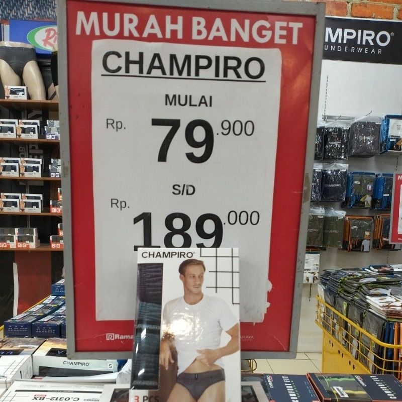 underware Pria kualitas super premium