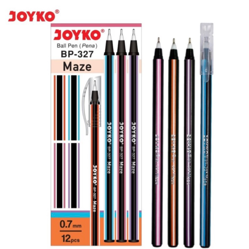 

Pulpen Joyko BP-327 Maze 0.7 mm - Jual Lusinan