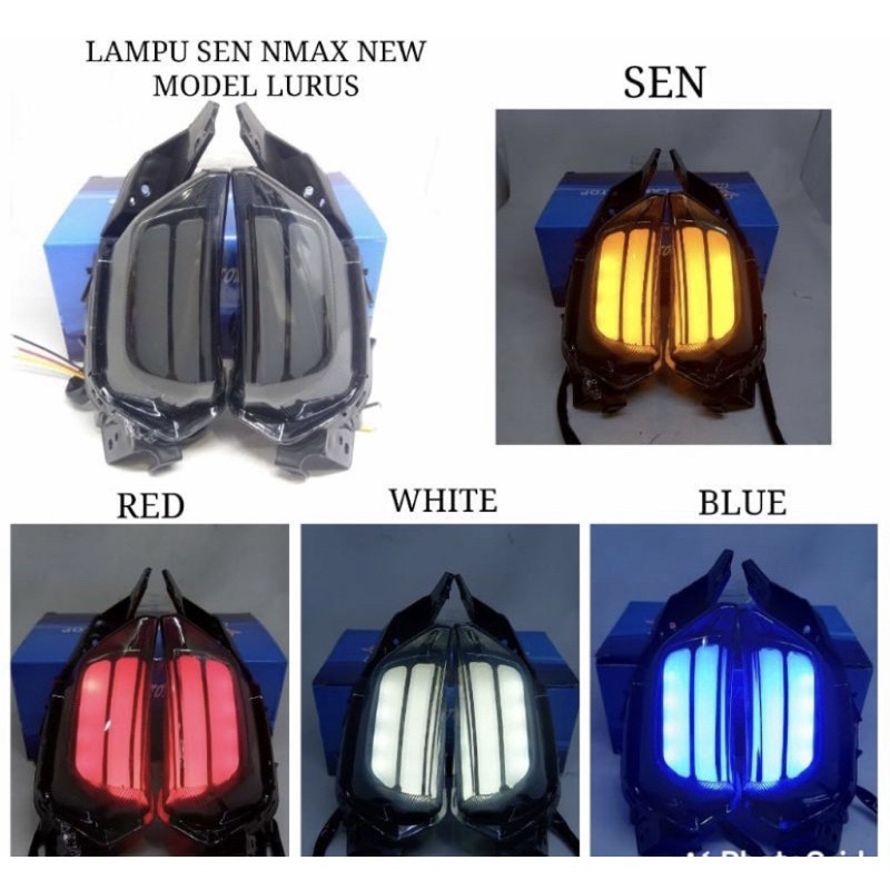 LAMPU SEN DEPAN YAMAHA NMAX NEW PNP - SEIN YAMAHA NMAX NEW PNP 3 GARIS MODEL