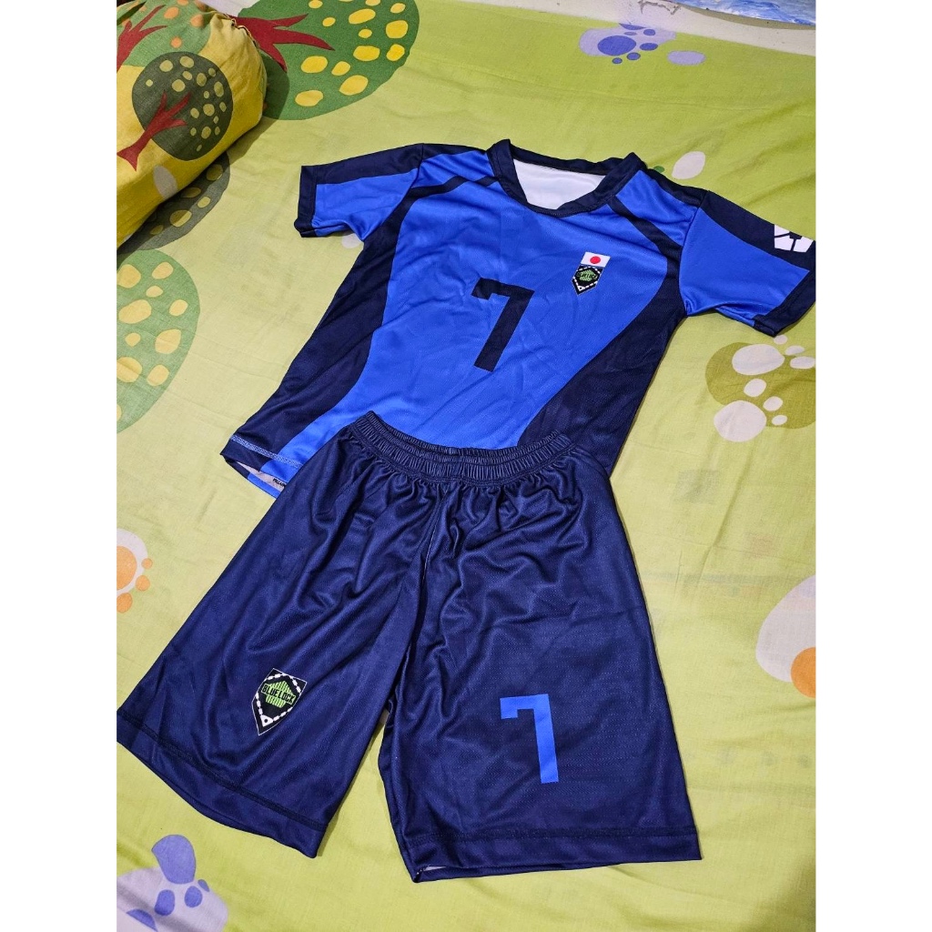 SCARLETDEPT || PRELOVED Kostum Nagi Seishiro Blue Lock Uniform Cosplay Costume