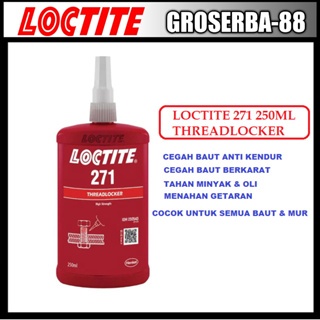 Loctite 271 250ml THREADLOCKER HIGH STRENGTH Lem Baut 271 250ml