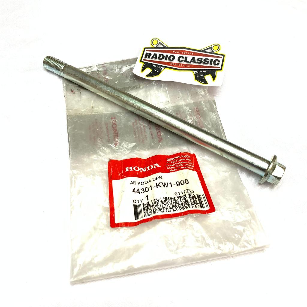 As Roda Depan Axle Front Wheel Honda Tiger 2000 Tiger Revo Tilas Tilam Ori Ahm 44301kw1900