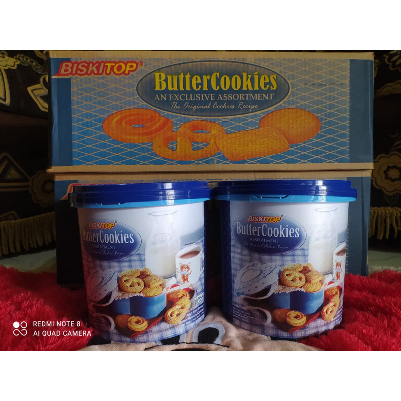 

BISKITOP BUTTER COOKIES / BISKITOP ASSORTED BISCUIT 1 DUS ISI 6