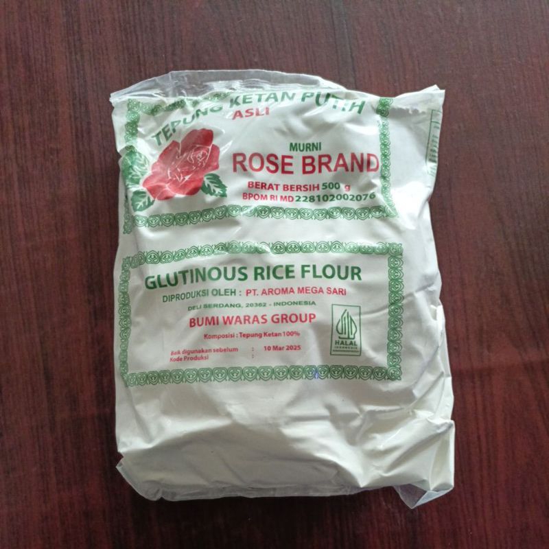 

tepung ketas putih murni 500g rose brand