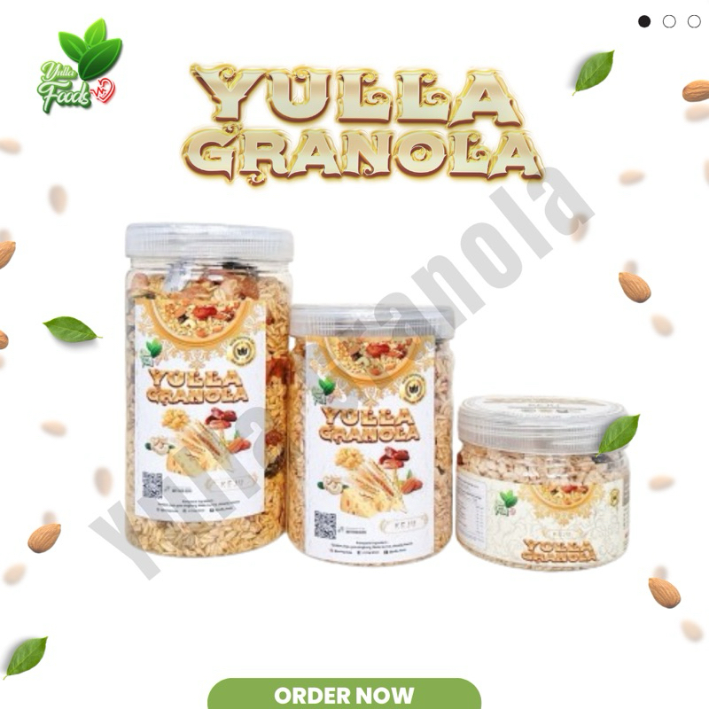 

Granola / Yulla Granola Keju Makanan Sehat Rendah Kalori Diet Sehat Praktis 500gr - 200gr