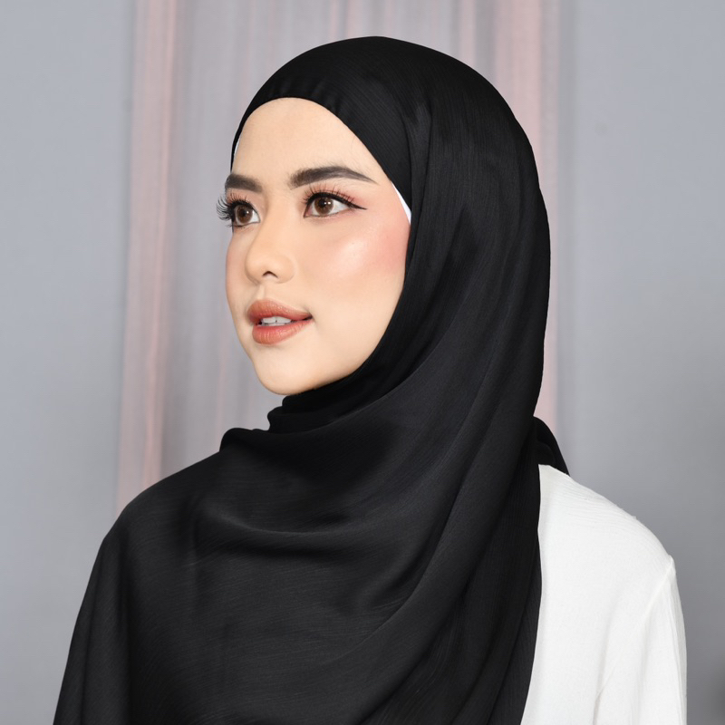 Zaheera Silk Pashmina Instant (Hijab Wanita Pashmina Inner Instant Premium)