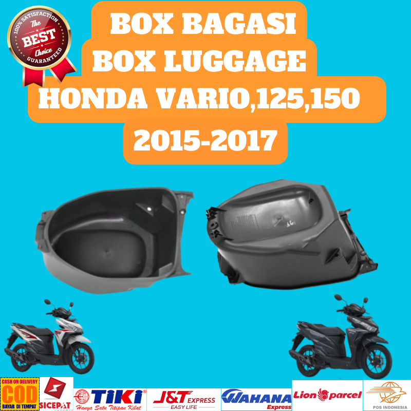 BOX BAGASI,BOX LUGGAGE HONDA VARIO 125,150      2015-2017