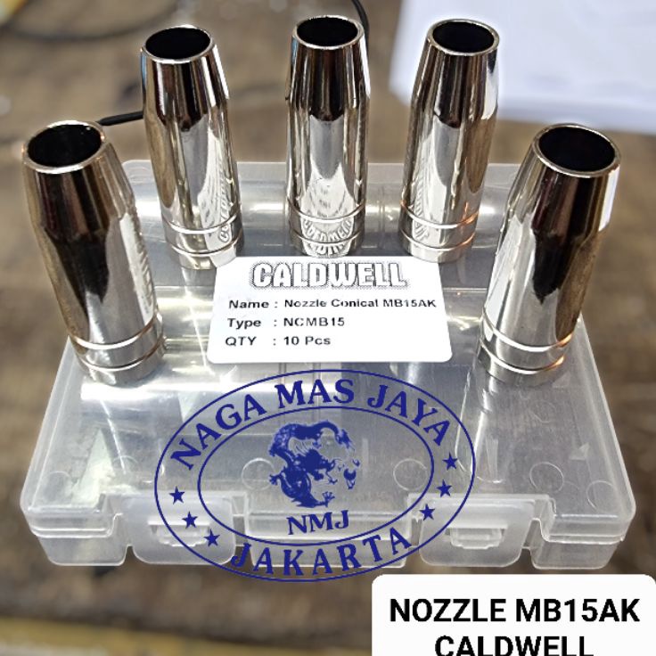 CONICAL NOZZLE MB15  NOZZLE MB15AK  SELONGSONG LAS MIG CO2 MB 15 AK