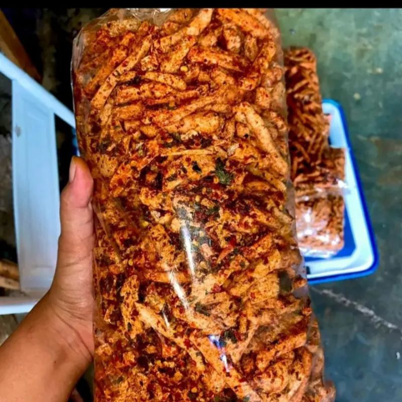 

BASRENG BANTET PEDAS DAUN JERUK 1KG 6 VARIAN RASA