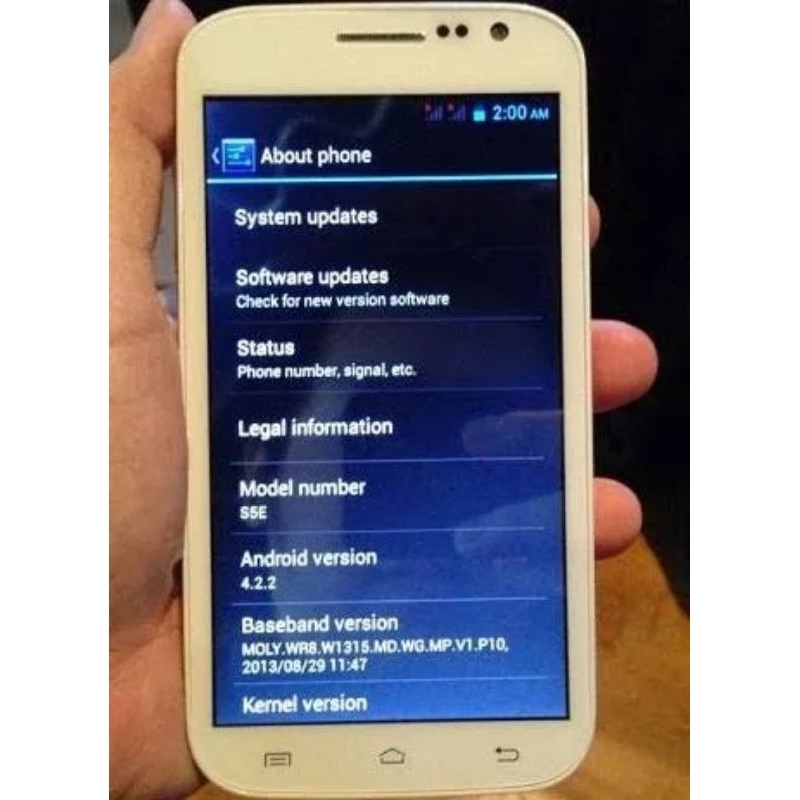 Lcd Tc Hp ADVAN S5E PRO Ori cabutan normal