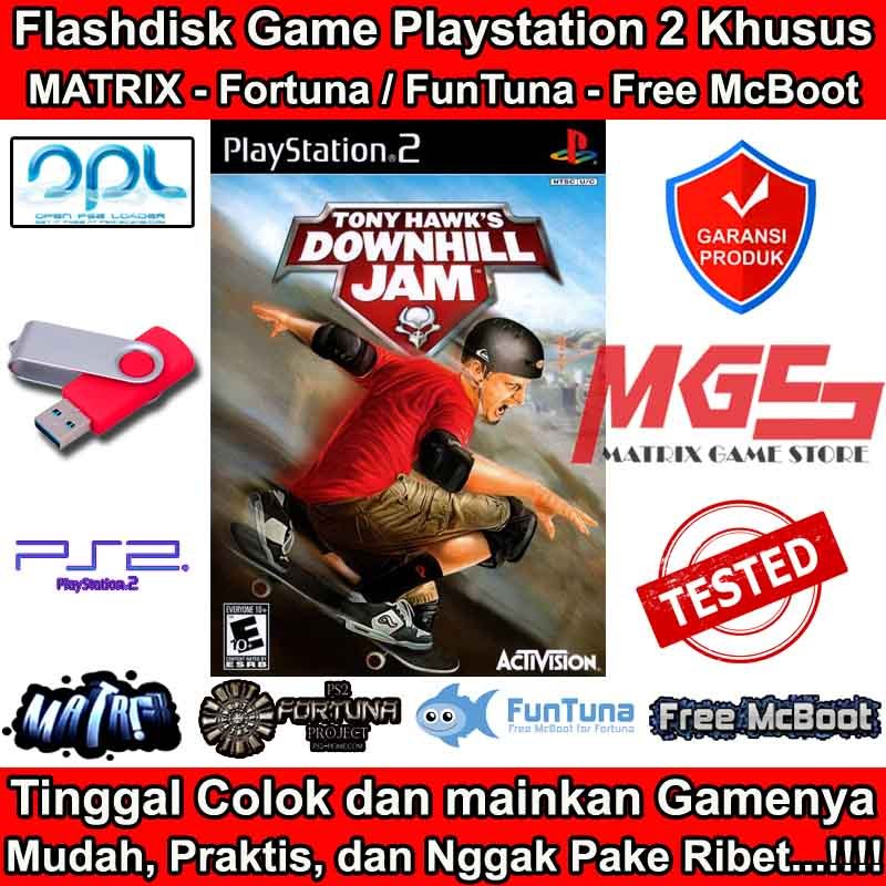 Flashdisk Game PS2 PS 2 Tony Hawk’s Downhill Jam