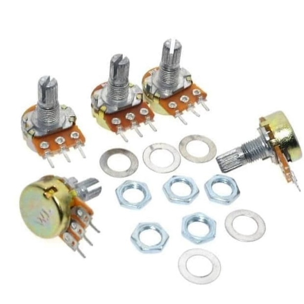 Stok terbaru Potensio 1K Rotari  Potensio meter 1k rotari  potensio power 1 k
