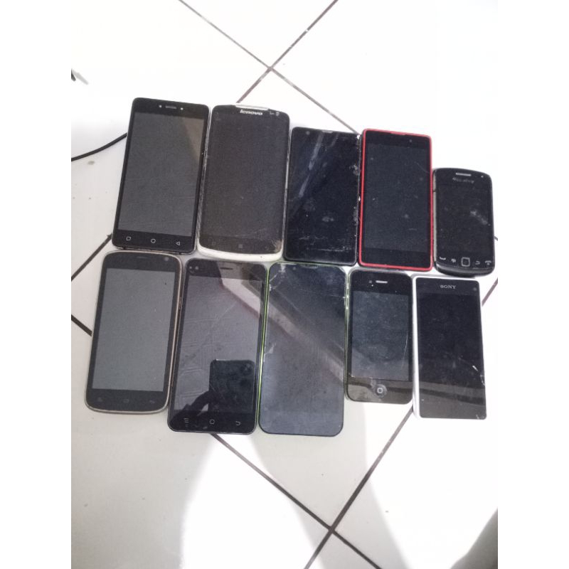 10 unit hp minus tapi masih hidup