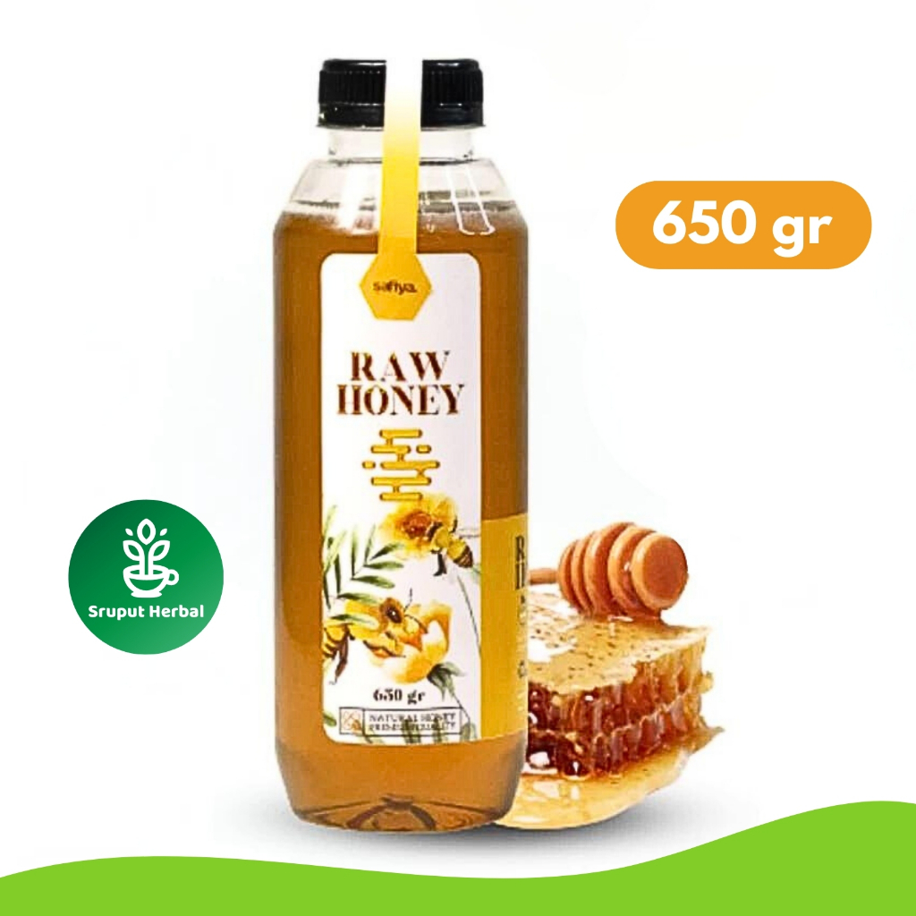 

Madu Murni Asli 650 Gram | Safiya Raw Honey Premium Original Sruput Herbal