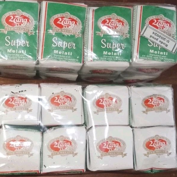 

TEH 2TANG HIJAU 1 PAK ISI 10 PCS @ 40 GRAM