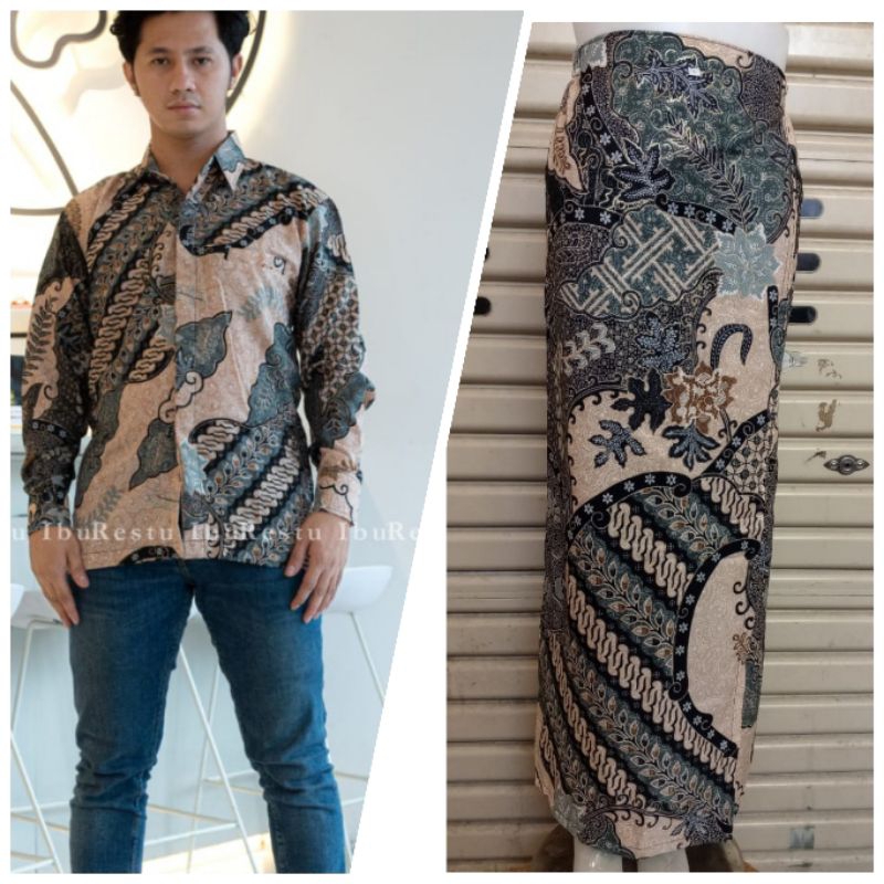 Couple rok span dengan kemeja batik//couple batik //couple batik modern//rok span batik//kemeja bati