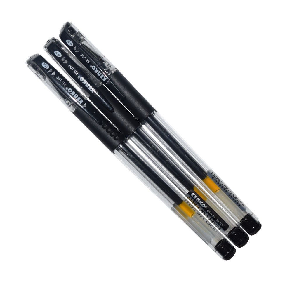 

Pulpen Gel Pen King Jeller II Kenko KE-100 Hitam