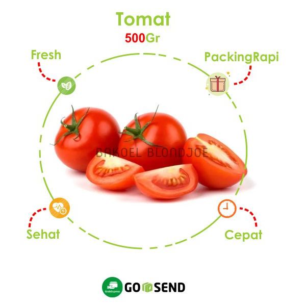 

TOMAT SAYUR / TOMAT LOKAL / TOMATO / FRESH VEGETABLES / VEGETABLE / SAYUR SAYURAN SEGAR 500GR