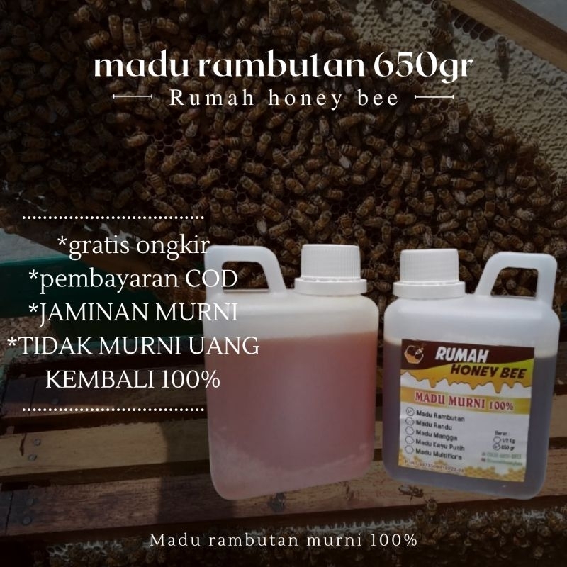 

madu rambutan 650 gram