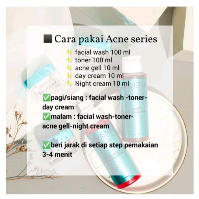 DAVIENA SCINCARE| paket acne series| Daviena scincare