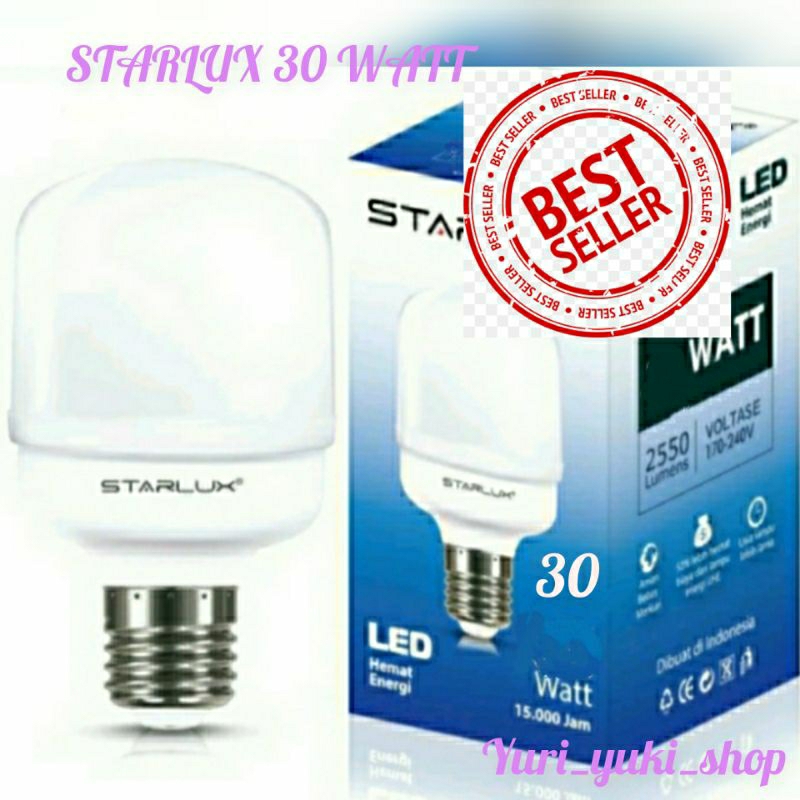 lampu LED murah STARLUX 30 watt