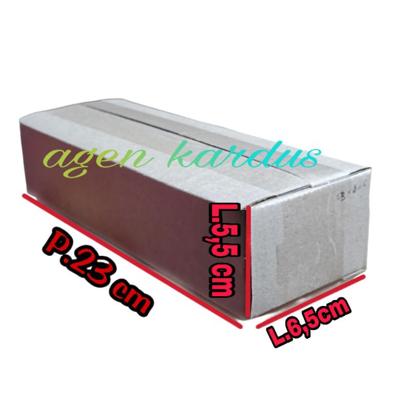 

kardus polos UK 23x6'5x5'5 kardus packing kardus kecil kardus besar