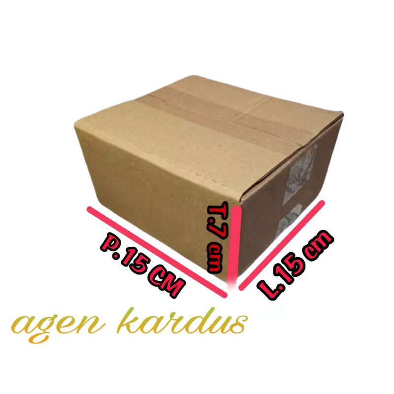 

kardus polos UK 15x15x7 kardus kecil kardus packing kardus besar