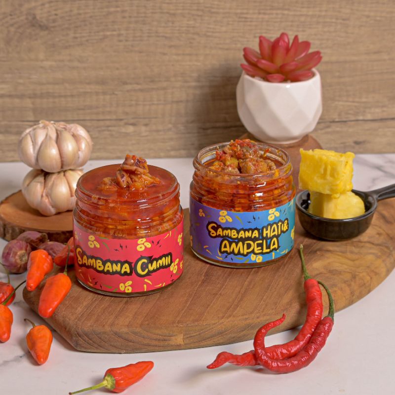 

SAMBANA Delight Combo: Sambal Nanas Hati Ampela & Cumi!