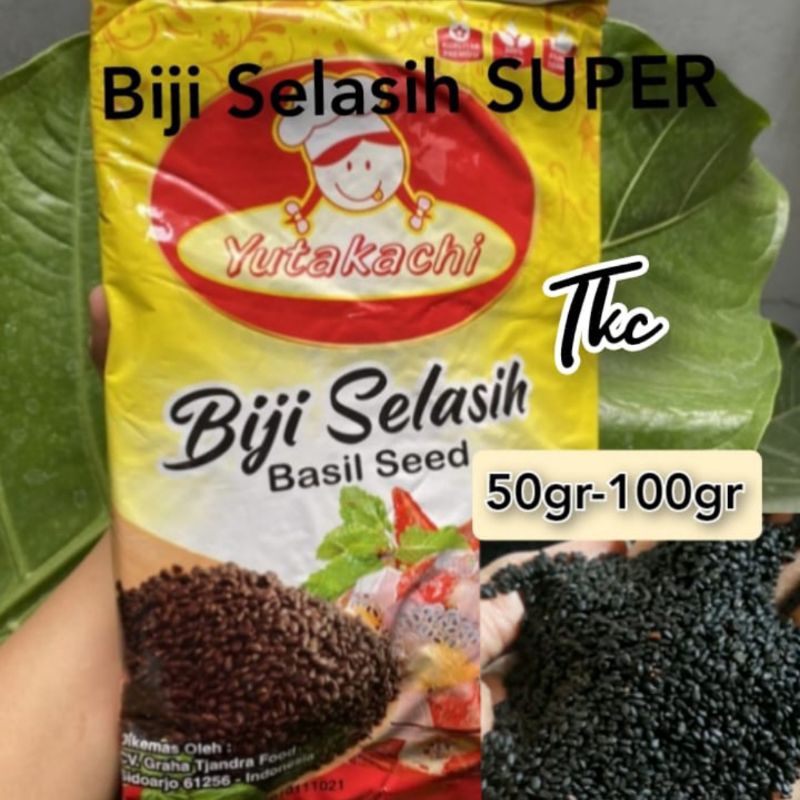 

Biji Selasih SUPER Yutakachi - Basil speed 50gr-100gr