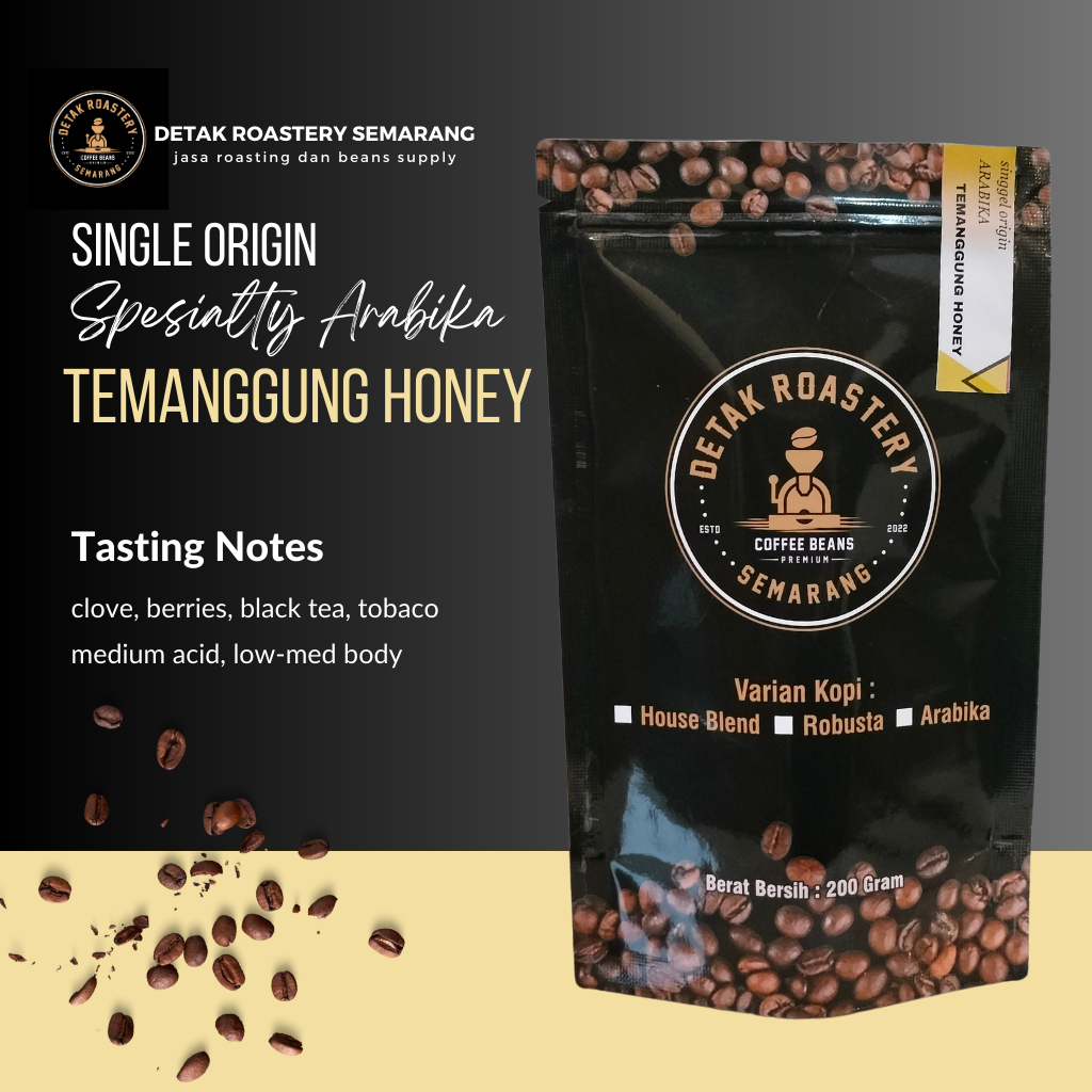 

Kopi Arabika Temanggung Honey Proses