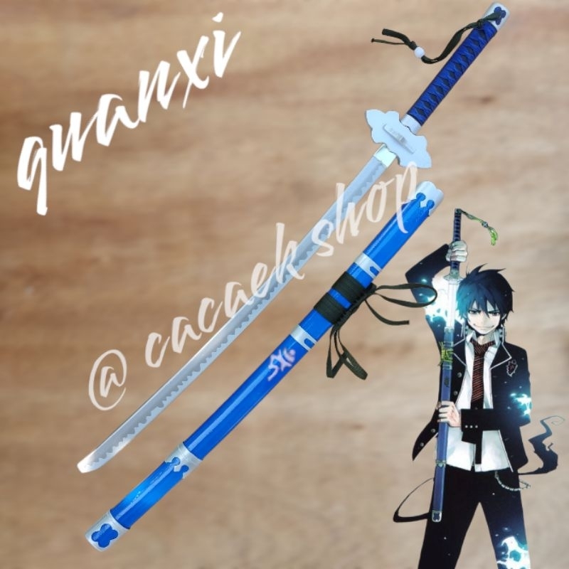 pedang kayu Blue Exorcist Okumura rin  ao no Exorcist